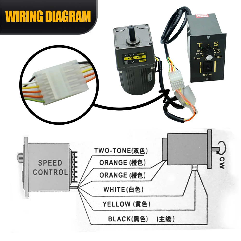 15W 마이크로 AC 모터 220v 50/60hz 비동기 모터 유도 모터 샤프트 10mm 8mm 포장 기계 조정 가능한 속도 모터