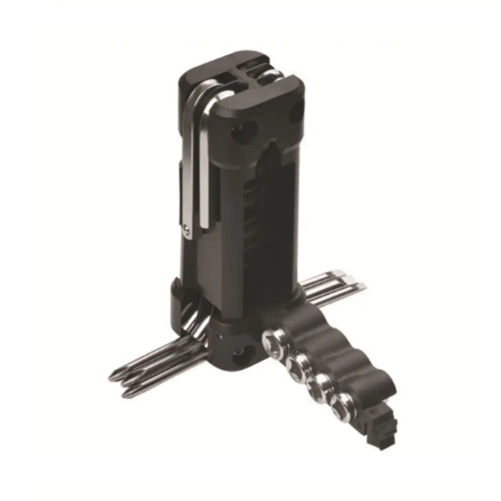 Multitool Motorcycle Tool Kits Stainless Steel Portable Design Multifunction Tool Screwdriver Included Durable Construction