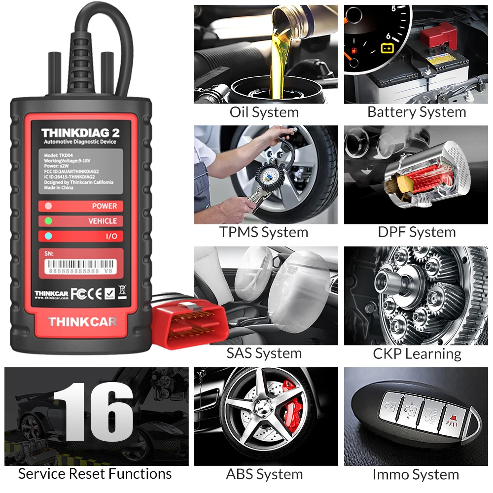 2023 Newest ThinkDiag 2 ALL software 1 Year Free Update Auto Diagnostic