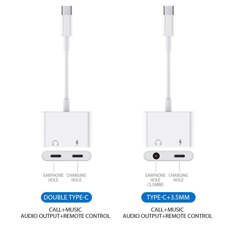 Type C To 3.5mm Headphone Jack OTG Adapter For iPhone 15 Pro Fast Charger For Samsung Xiaomi One Plus USB C Connector Aux Cable Best Sellers In Phones Accessories