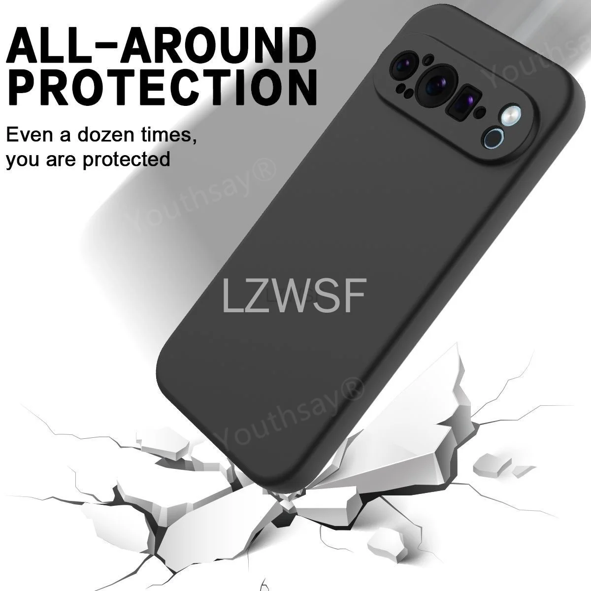 Premium Liquid Silicone Case - Soft Protective Cover