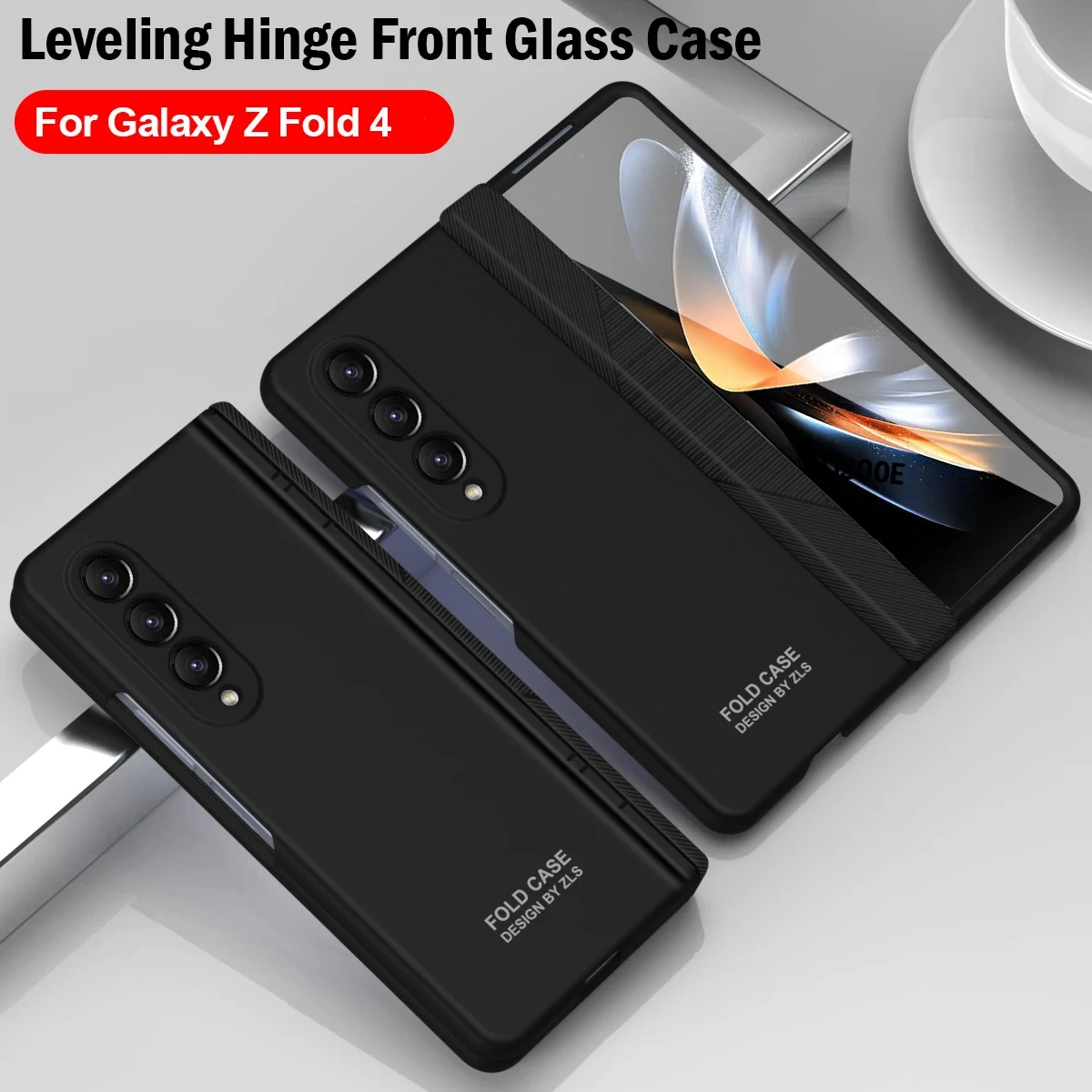 

Выравнивающий шарнирный чехол для Samsung Galaxy Z Fold 4 Fold4 чехол с передним экраном защитная пленка жесткий чехол