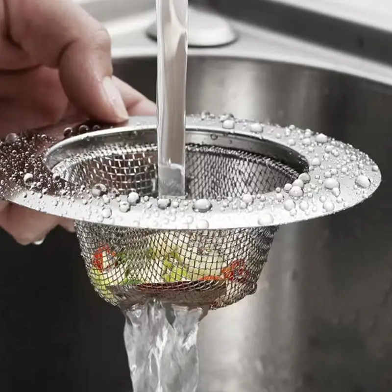 Stainless Steel Anti-Clog Kitchen Sink and Dishwasher Strainer
