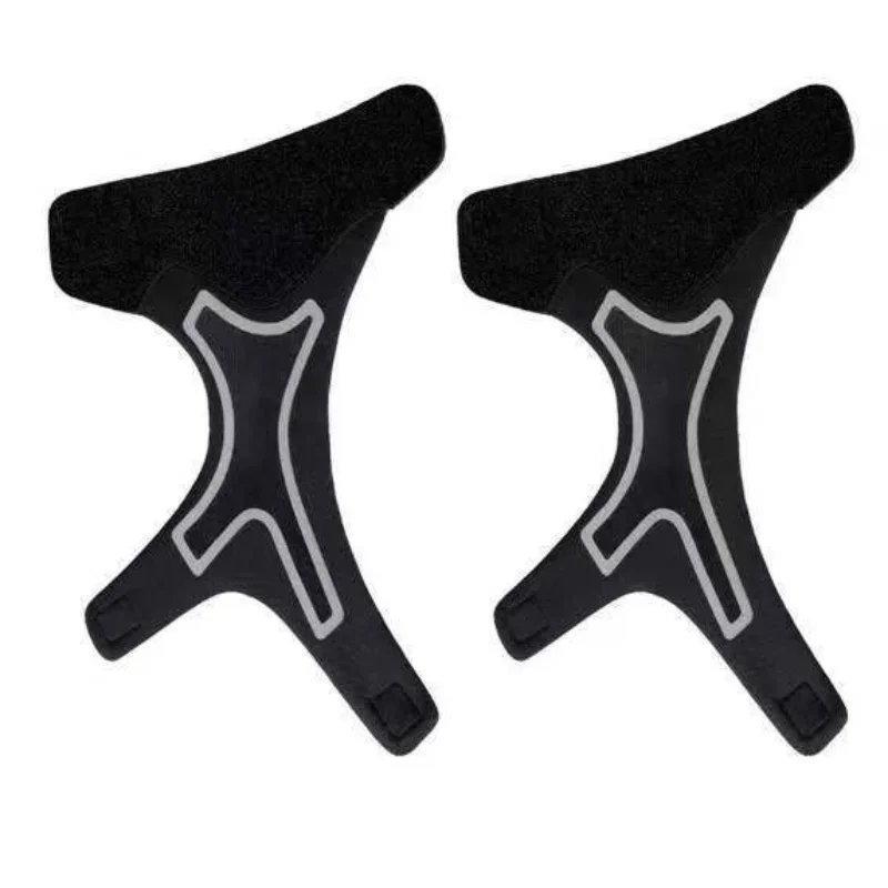 thumbnail image 1 of 1 Pair Fitness Sports Ankle Brace Adjustable Compression Support Tendon Pain Relief Strap Foot Sprain Injury Wrap Elastic Heel, 1 of 7