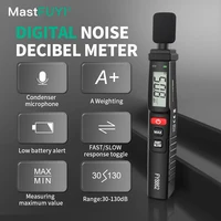 MASTFUYI Digital Sound Level Meter Audio Level Meter Noise Detector 30-130dB Decibel Meter A-Weighted Handheld Noise Meter 1