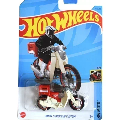 Original Hot Wheels Motorcycle Toys for Boy HW MOTO Motorbike 1/64 Diecast Car BMW DUCATI DesertX Honda Collection Children Gift images - 6