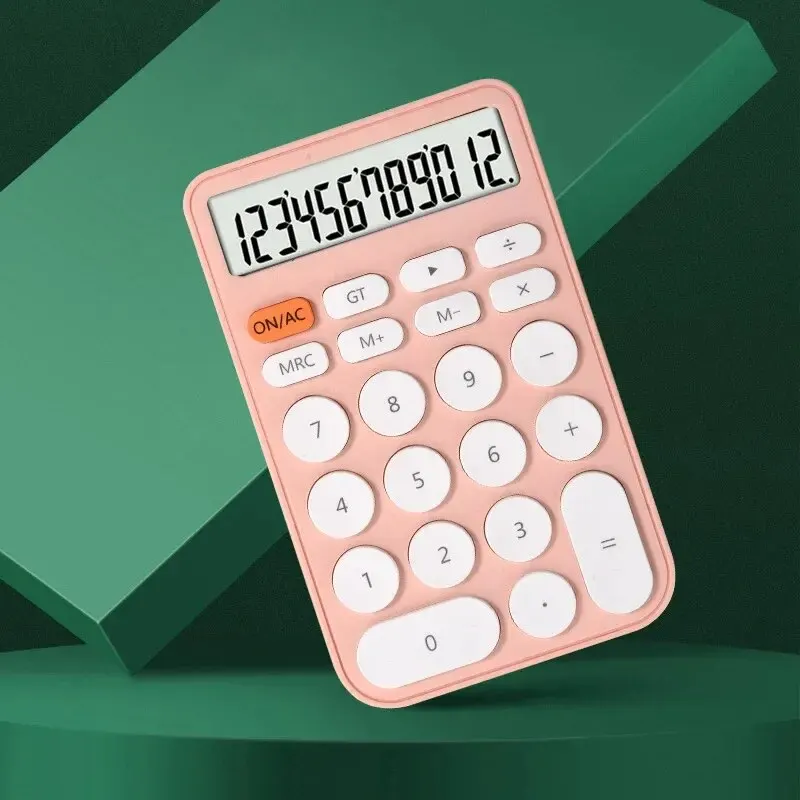 사무실 학생용 귀여운 미니 휴대용 계산기, 재무 회계, 캔디 컬러 컴퓨터 선물, 광고 선물
