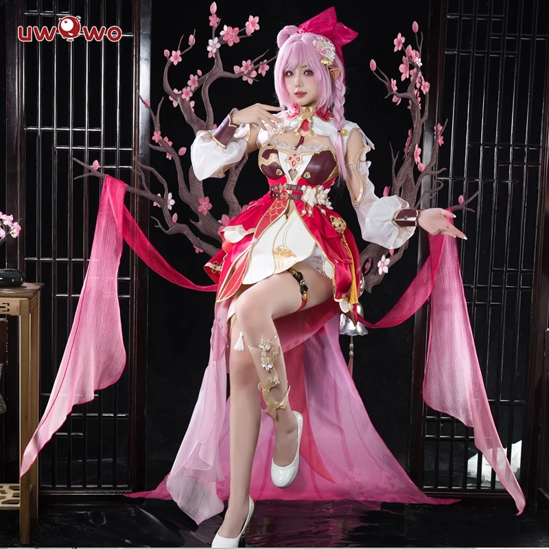 IN STOCK UWOWO Elysia Cosplay Game Honkai Impact Elysia Peachy