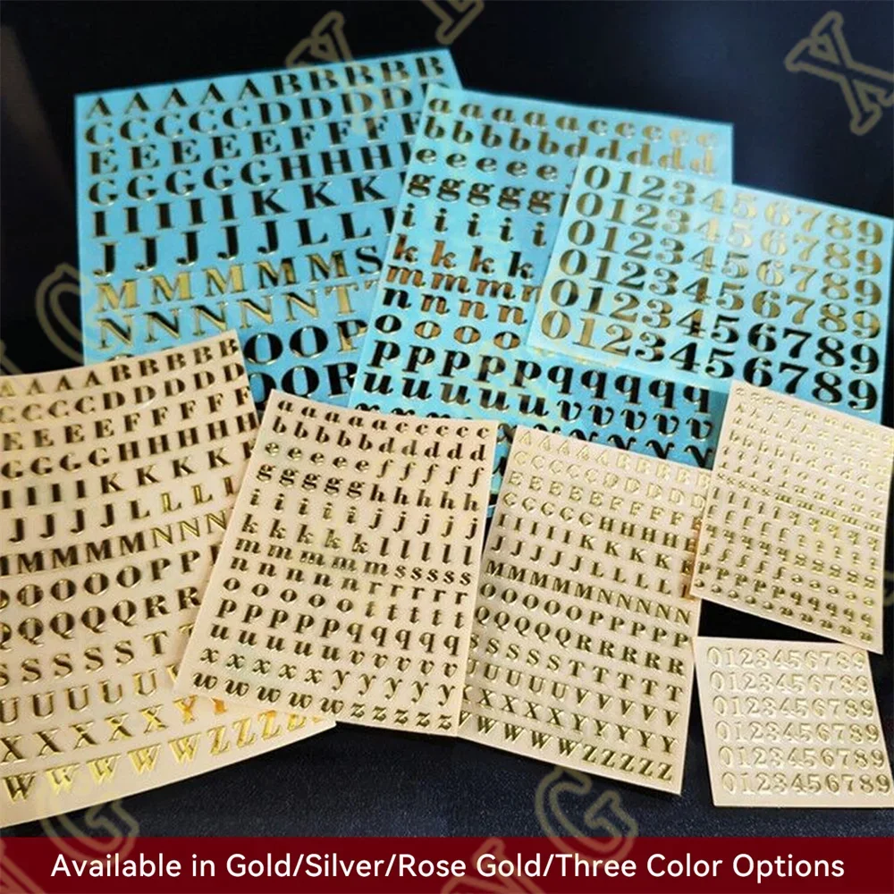 

Number Letters Alphabet Plaid Decorative Stickers for Scrapbooking Photo Album Card Making Dairy Decoration Journal DIY Craft