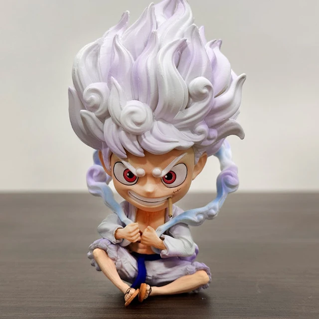 Figure Luffy Gear 5 Deus do Sol Nika (One Piece) - Tempo de Entrega - 1 a 4  Semanas