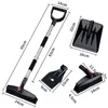 3 In 1 Snow Shovel Snow Remover Shovel Retractable Snow Brush Winter Detachable Car Snow Shovel Set For Car Truck Camping 6