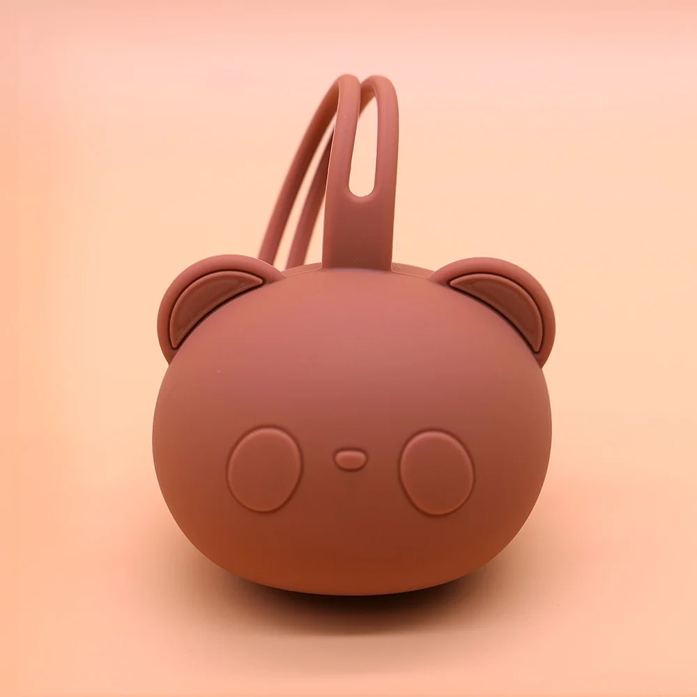 Free Name Printing Surprise Gift Baby Storage Box Pacifier Case Silicone Bag More Thoughtful and Unique