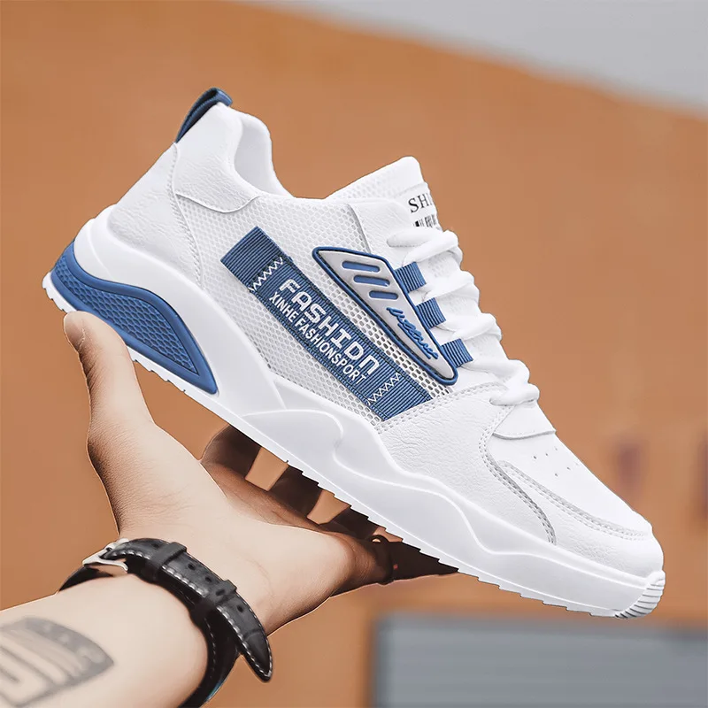 

2023 New Summer Men's Breathable Casual Shoes Mesh Shoes Outdoor Non-slip Wear-resistant Men's Sports Shoes Men's Flat Shoes