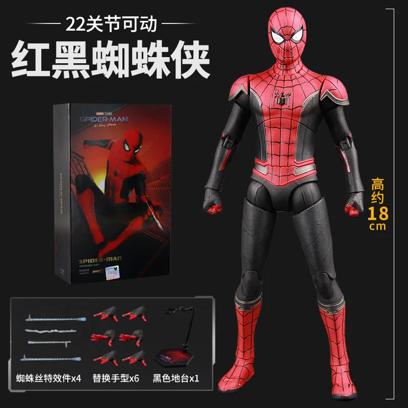 ZD Toy Spider-Man Action Figure Iron Man Toys No Way Home