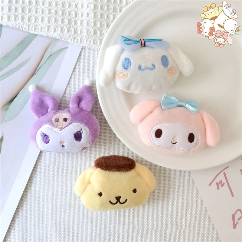 

Sanrio Cartoon Plush Cinnamon Dog Hair Accessories Diy Brooch Doll Cute Girl Heart Hair Card Bag Hat Shoes Clothing Accessories