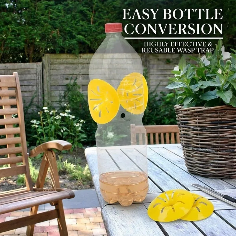 Reusable Flower-Shaped Insect Traps for Effective Pest Control