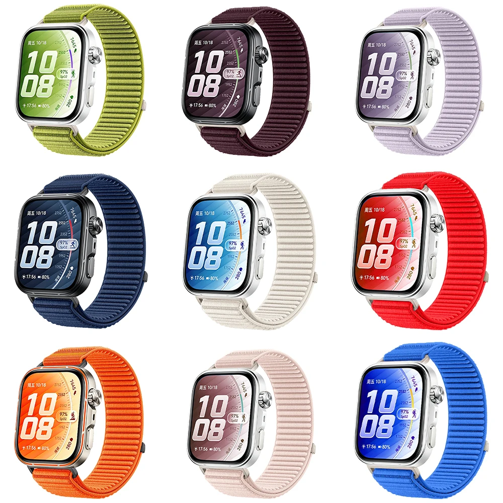 Official Nylon Braided Breathable Strap for Smartwatch Accessories
