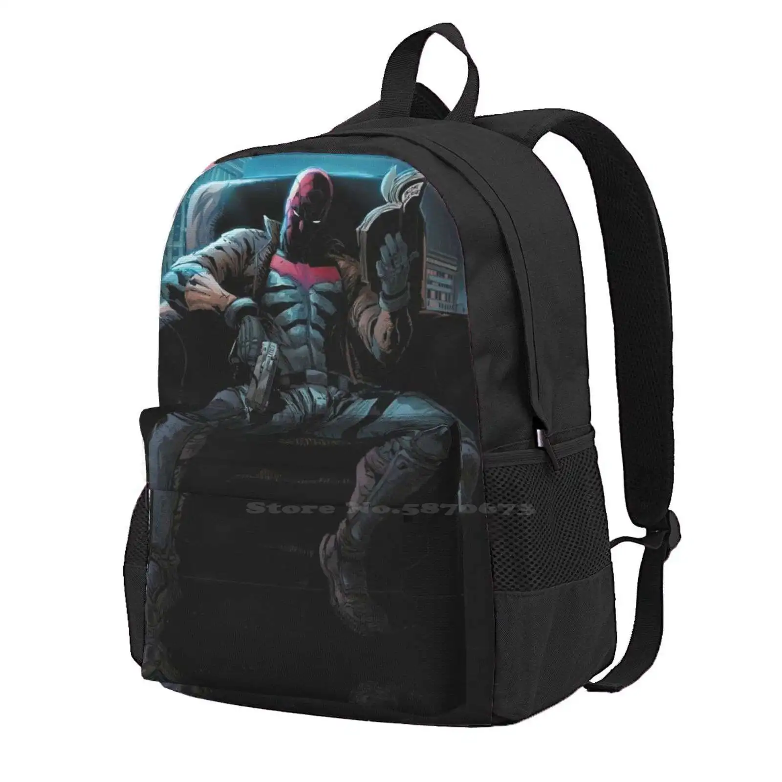 

Hero Moco Koran Bini Dasteran Women Men Teens Laptop Travel School Bags Red Hood Jason Todd Comics Robin Hero Movie Cartoon