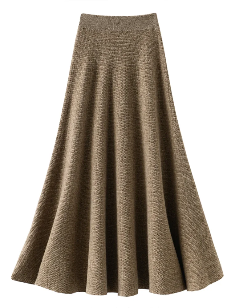 Pure Color Simple Hanging Neck Tight-fitting Hip Skirt