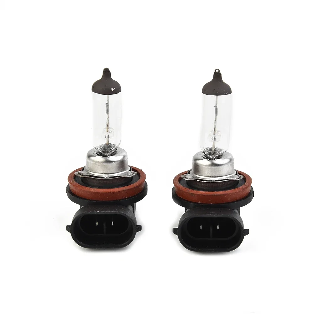 2PCS H11 Halogen Car Headlight Auto Low-Beam Driving Light Bulbs Fog Lamp 55W 12V  Headlight Bulbs White Fog Lights Car Accessor