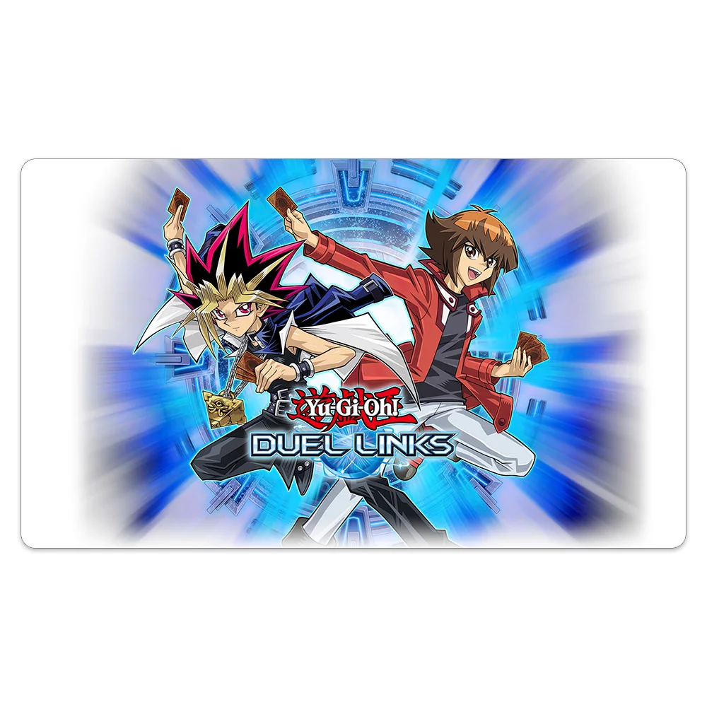 

Jaden Yuki Board Playmat Yugi Muto Waterproof Table Mat YGO Card Playmat Dustproof Standard Natural Rubber Playmat+Portable Bag