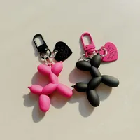 Jelly Cute Jelly Balloon Dog Keychain Pendant Cartoon Dog Chain Keychain - Lovely accessory jewelry gift for unisex keys 6