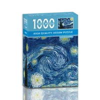 Adult 1000-Piece Puzzle: Van Gogh's Starry Night - Eco-Friendly 1