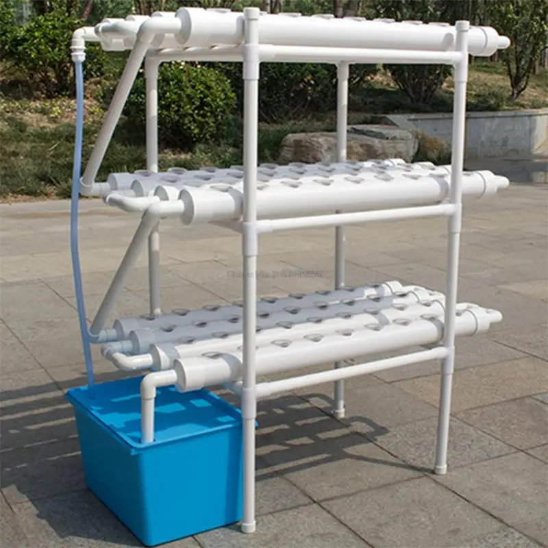 

108 Holes Soilless Hydroponic Grow Kit Water Culture Pipe Set Garden Balcony Vegetable Cultivation Growing Planting System