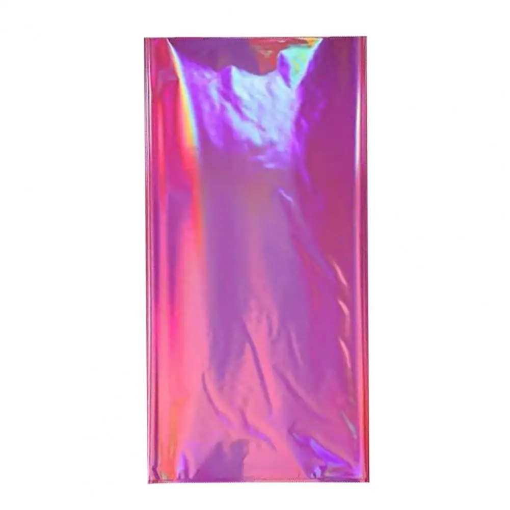 

Colorful Tablecloth Party Decor Colorful Foil Tablecloth Set for Parties Events Shiny Disposable Lasers Rectangle for Birthdays