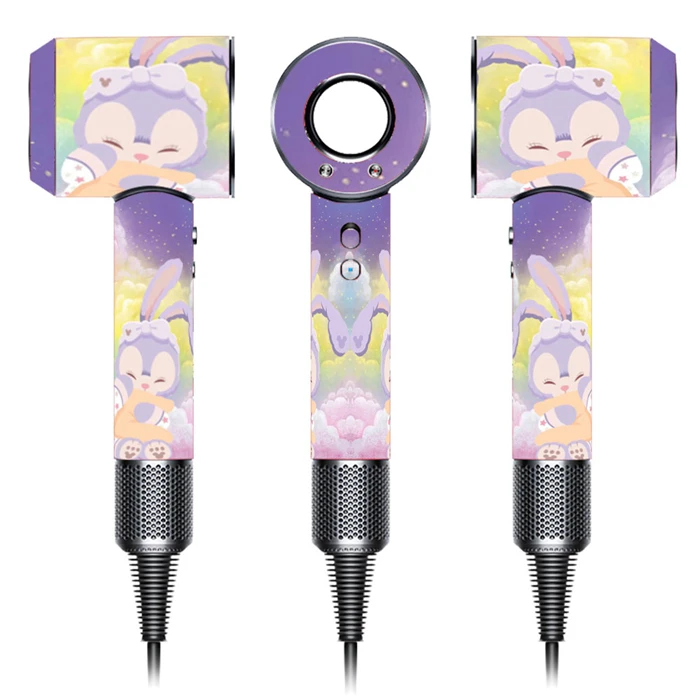 Disney Mickey Stitch Skin Sticker Decalcomania Involucro In Vinile Per Dyson Hair Dryer Cover Slap Pellicola Protettiva