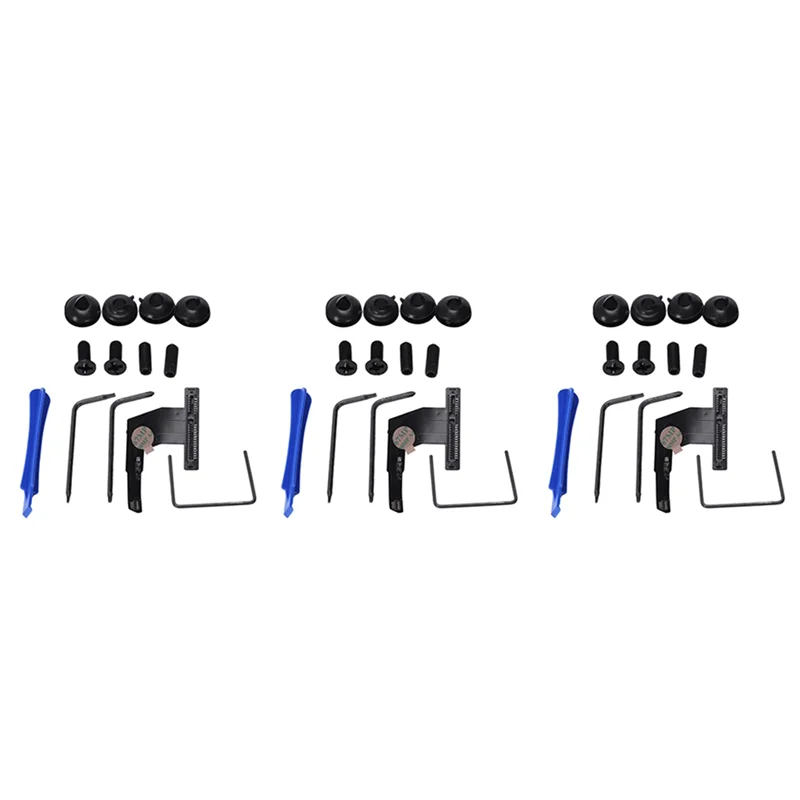 3X Nuovo Ssd Sata Hdd Hard Drive Flex Cable Kit Per Apple Mac Mini A1347 Muslimate