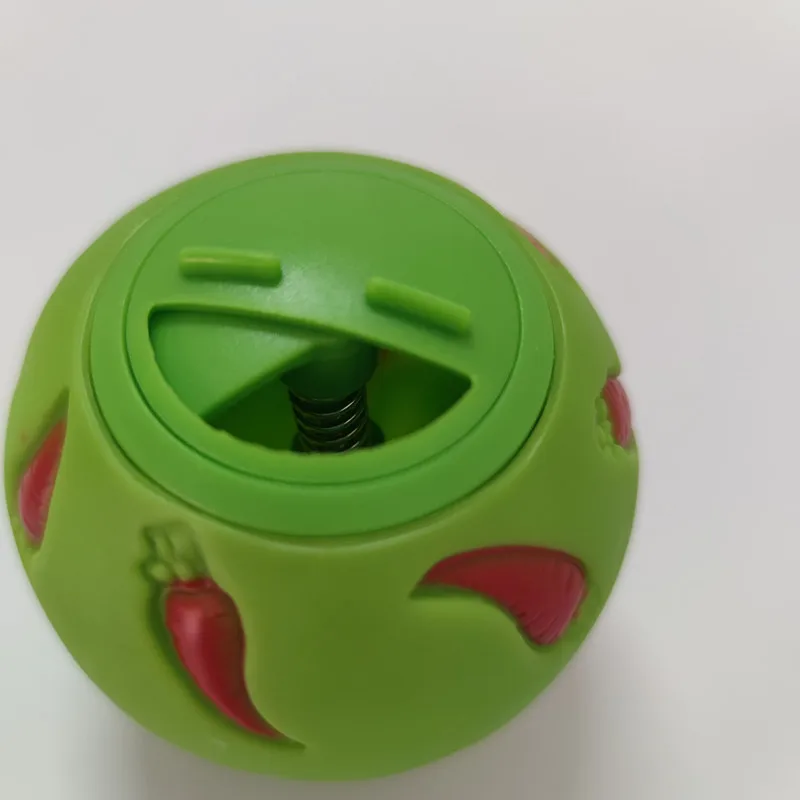 Rabbit Treat Ball Pet Slow Feeder Interactive Bunny Toy Snack Toy Ball Bite Resistant Feeding Toys Kitty Guinea Pig Cat Supplies