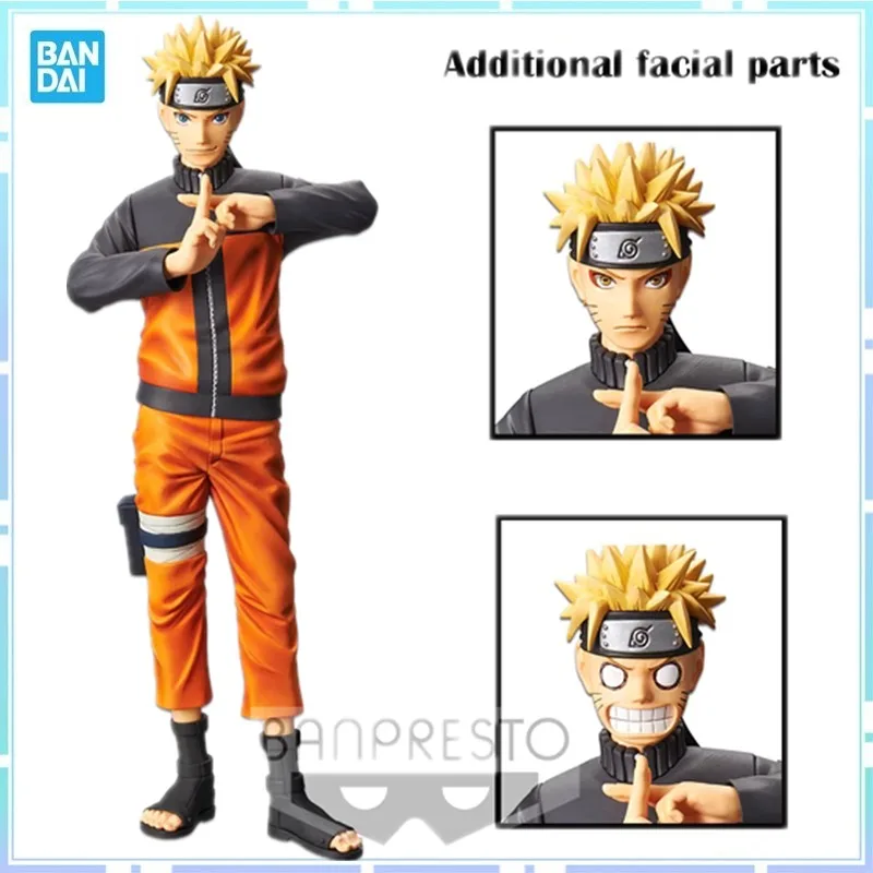 

Babdai Original Banpresto NARUTO Grandista Nero Uzumaki Naruto comic color Action Figure Collectible Model Toys