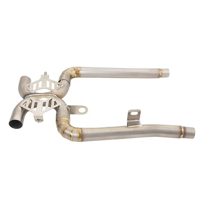 For Triumph Street Twin 900 2021-2023 Motorcycle Exhaust Mid Link Pipe Stainless Steel Connect 51MM Muffler - Image 4