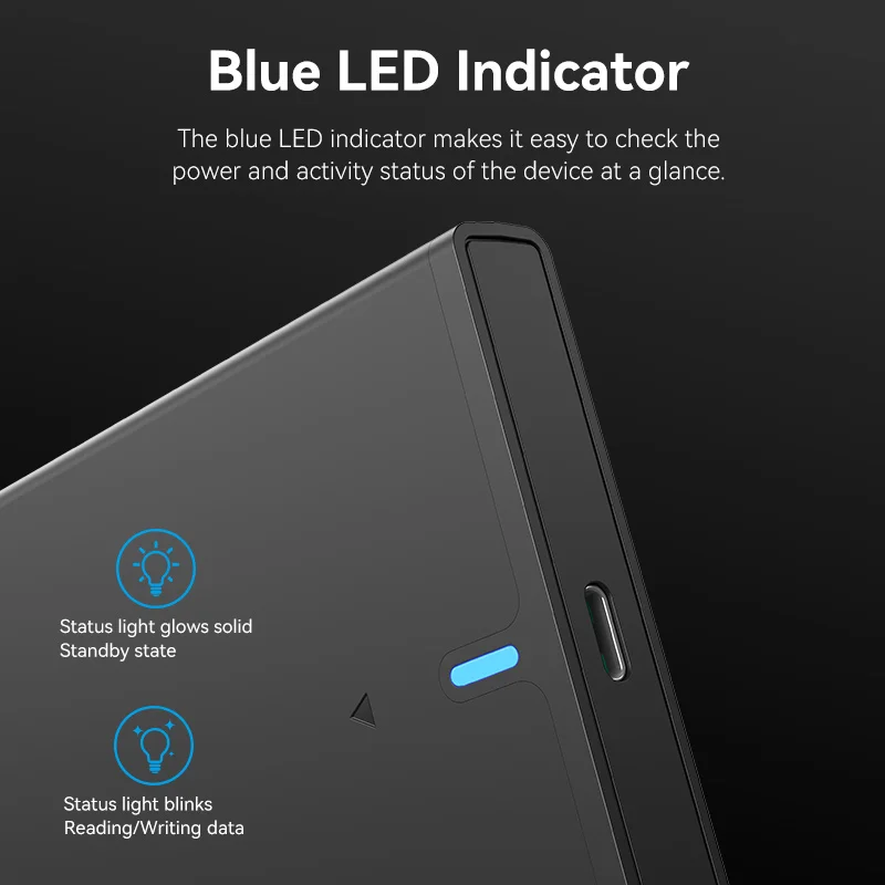 Vention HDD Case 2.5'' SATA to USB 3.0 Hard Drive Enclosure for SSD Disk HDD Box USB C 3.1 Gen 2 Case HD External Enclosure external hard drive case ssd enclosure hard drive enclosure hard disk case external hard drive box hdd case enclosure hard drive adapter ssd adapter