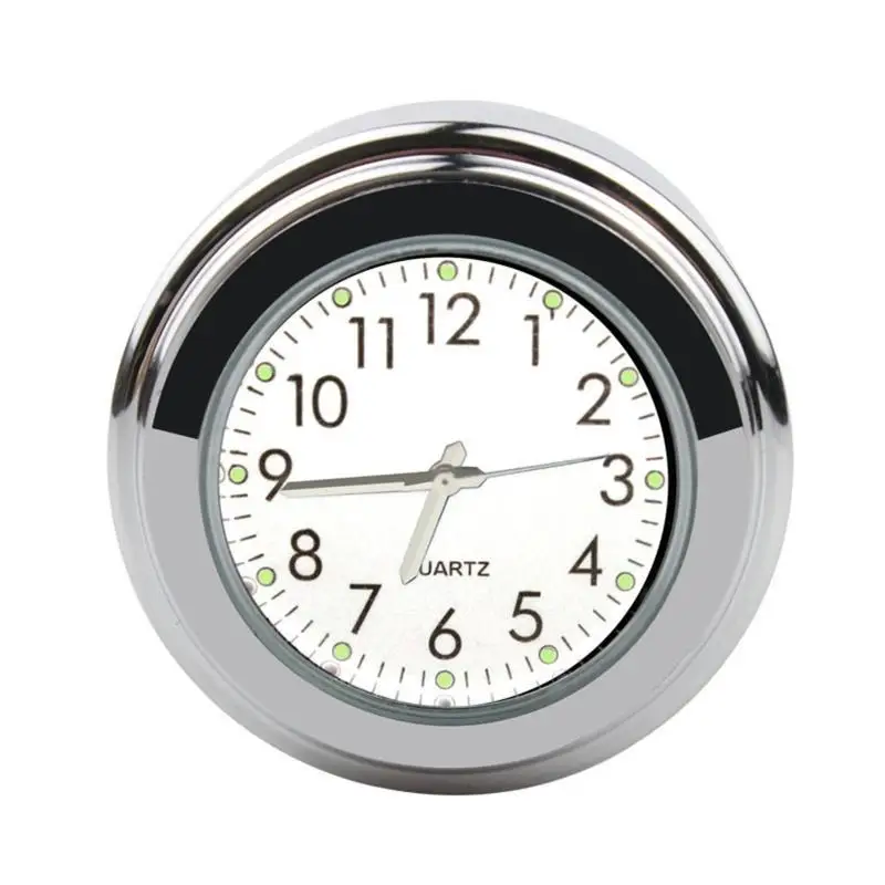 Motorcycle Handlebar Mount Waterproof Clock with Wrench