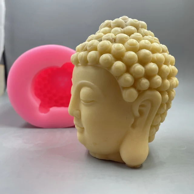 Stampi Per Candele In Silicone A Forma Di Buddha - 2 Pezzi, Per Fai Da Te, Resina E Sapone - Foto 7