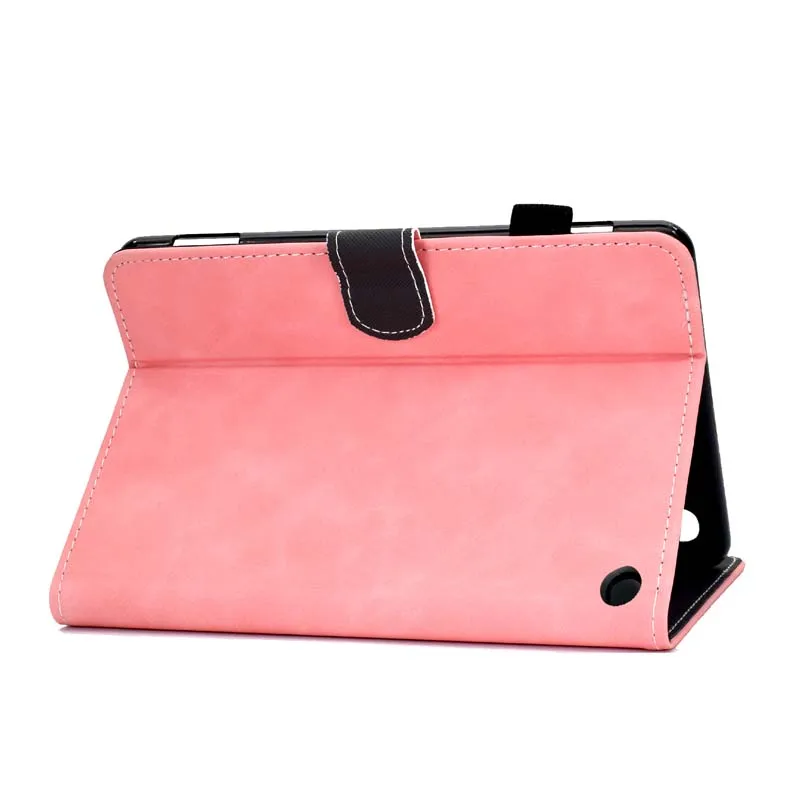 PU Leather Case for Fire HD8 12th 10th Generation Cover HD 8 Plus Flip Casing Stand Holder