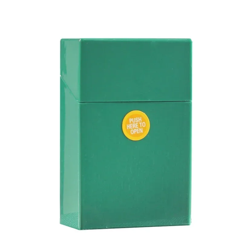 odor proof cigarette case [Sealed and Odor-proof] 50 Large-capacity Cigarette Cases, Men's  Hand-rolled Cigarette Storage Boxes, Creative Plastic Portable
