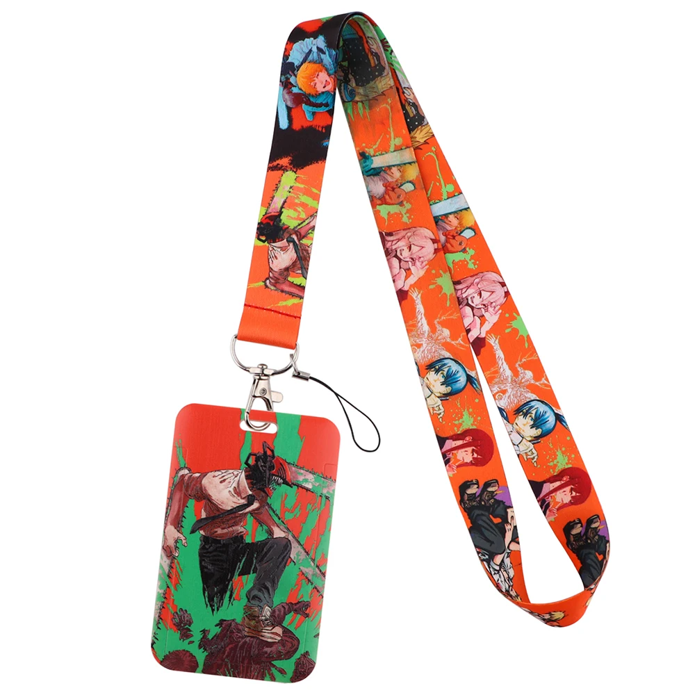 CB1058 Scary Movies Lanyard for Keychain ID Card Cover Passport Student Cell Phone USB Badge Holder