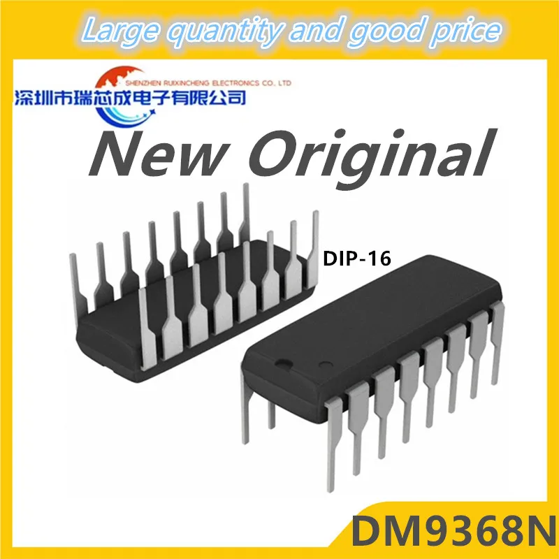 

(5-10 шт.) 100% новый набор микросхем DM9368N DIP-16