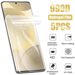 5Pcs Hydrogel Full Cover Screen Protector Film - 5PCS Hydrogel Film (For S24)