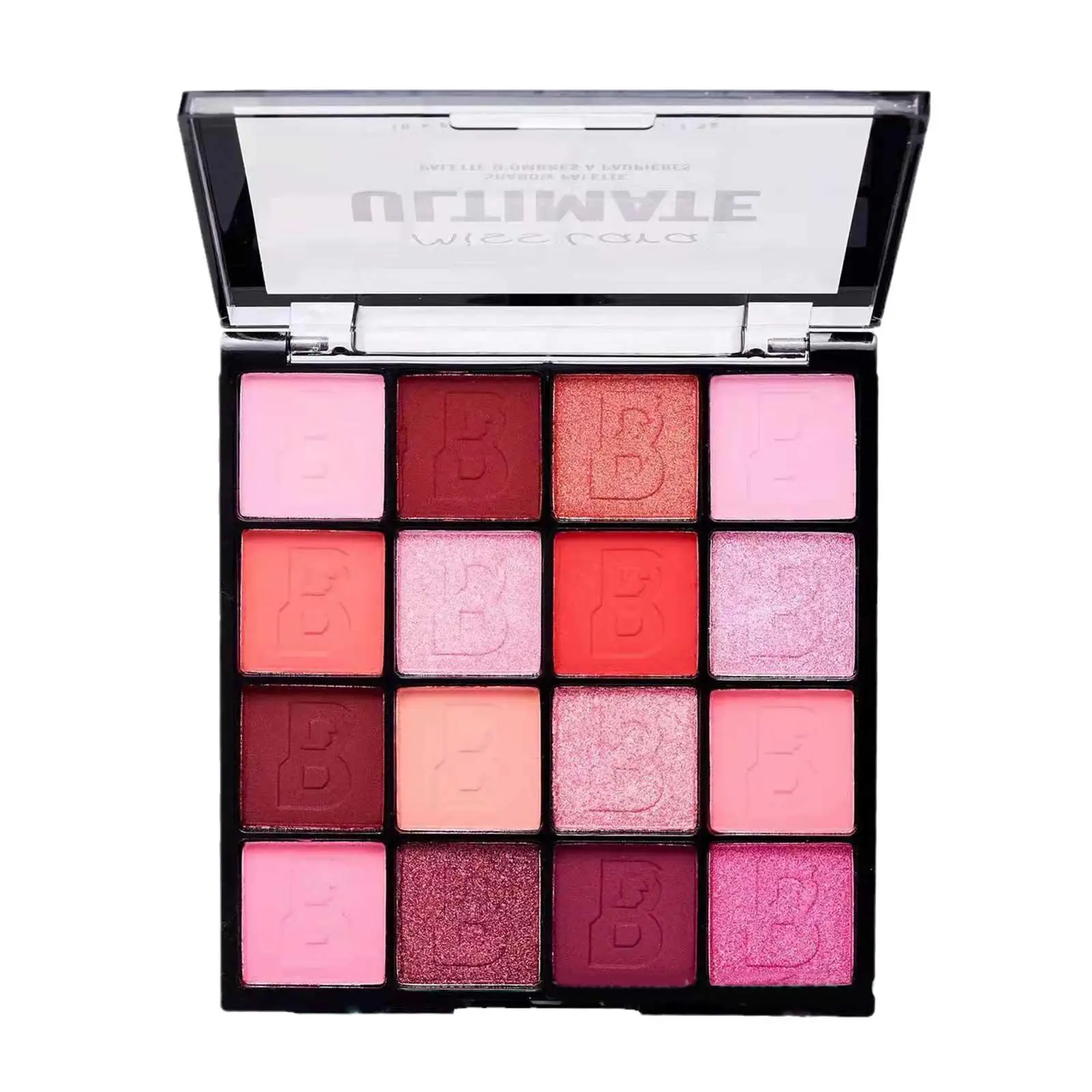 16 Color Eye Shadow Matte Pearlescent European And American Makeup Beginners Eye Shadow Tray Makeup Cosmetics