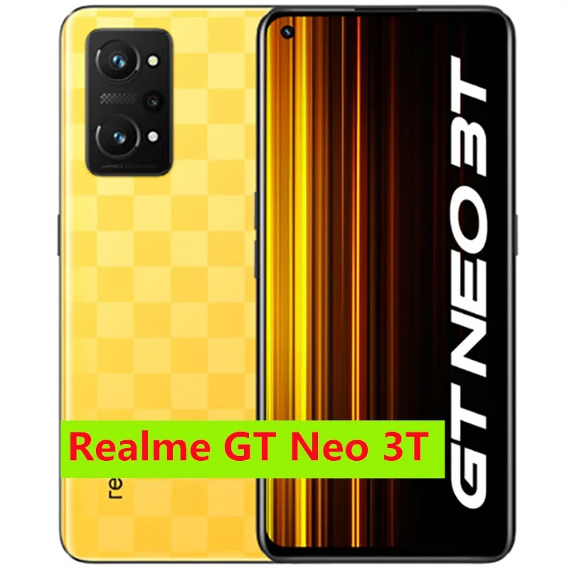 【ケース、フィルム付】Realme GT neo 2 PS FORTUNET Original Replacement Glass Back Cover Battery