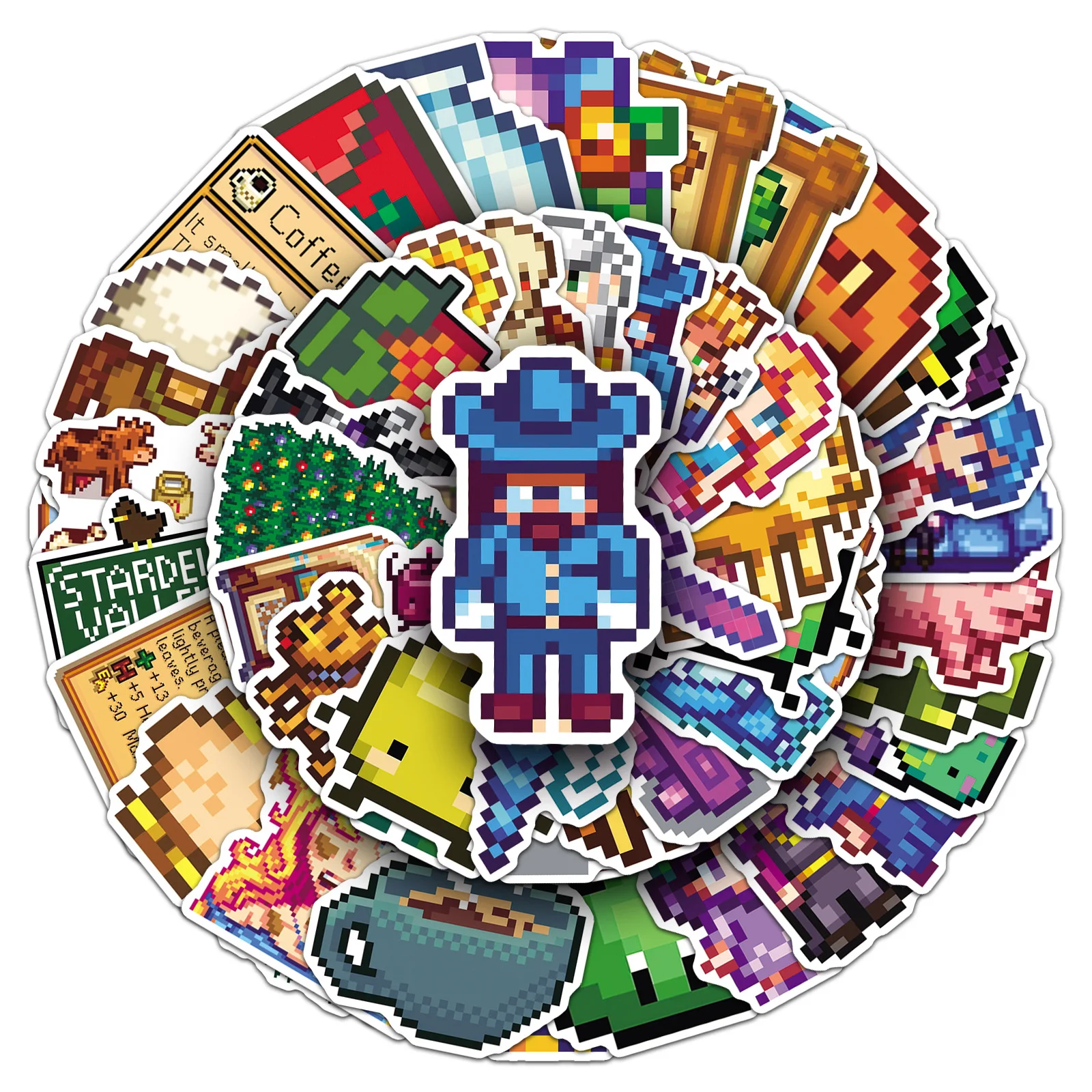 Stardew Valley Aesthetic Graffiti Sticker Pack - 50PCS