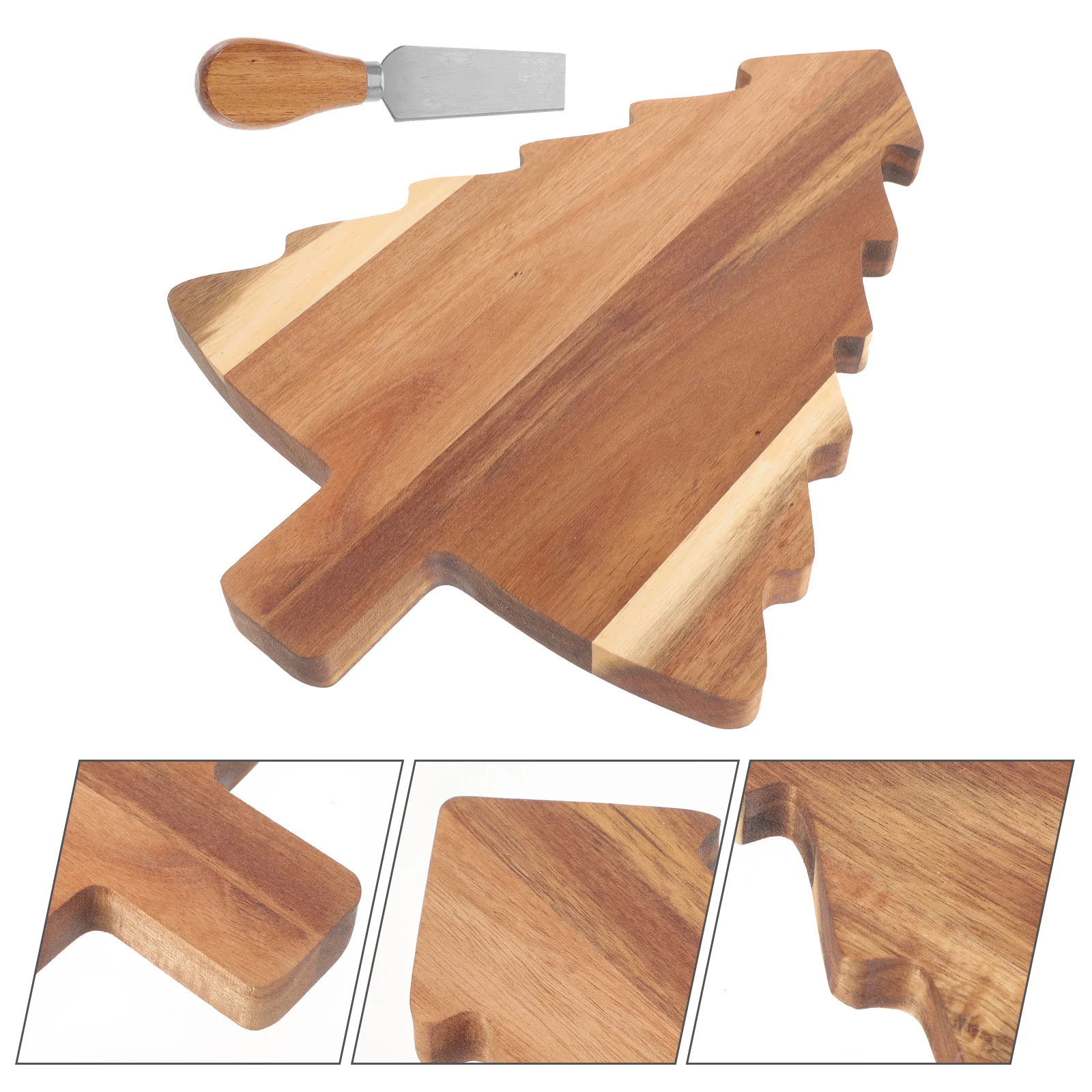 

Christmas Tree Chopping Board Platter Cheese Cutting Board Snack Dessert Bread Fruit Salad Tray Sushi Dish Tableware