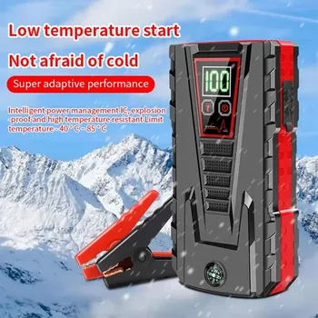 2025 Nuovo avviamento di emergenza per auto 99800mAh 5000A | 12V per Benzina/Diesel | Power Bank/Protezione intelligente
