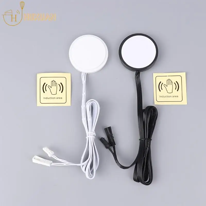 스윕 조광기 센서 침투 스위치, 12V-24V 목재 패널 터치 스위치, LED 디밍 가능 터치 감지, 숨겨진