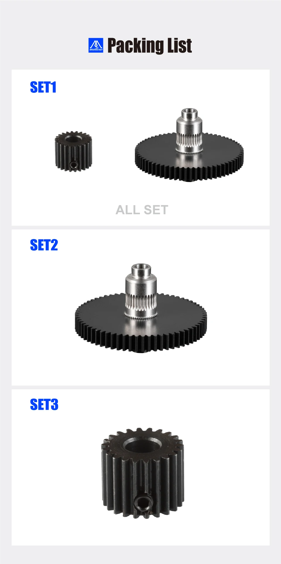 peças e acessórios para impressora 3d