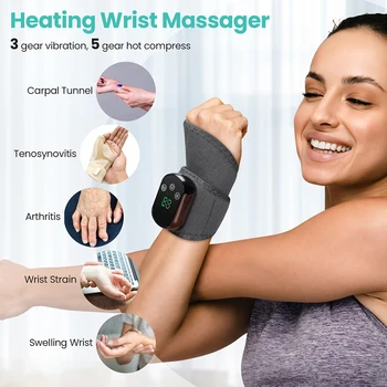 Cordless Heated Wrist Massager 1